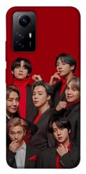 Чохол itsPrint BTS in red для Xiaomi Redmi Note 12S