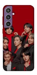 Чохол itsPrint BTS in red для Samsung Galaxy S23 FE