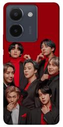 Чехол itsPrint BTS in red для Vivo Y36