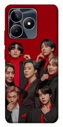 Чехол itsPrint BTS in red для Realme C53