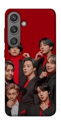 Чохол itsPrint BTS in red для Samsung Galaxy S24+
