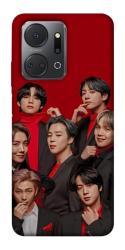 Чехол itsPrint BTS in red для Huawei Honor X7a