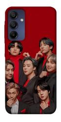 Чохол itsPrint BTS in red для Samsung Galaxy A15 4G/5G