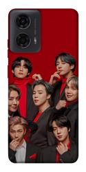 Чехол itsPrint BTS in red для Motorola Moto G24