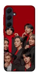 Чохол itsPrint BTS in red для Samsung Galaxy A55