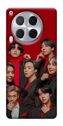 Чехол itsPrint BTS in red для TECNO Camon 30 (CL6)