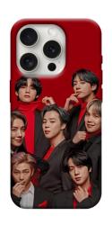 Чехол itsPrint BTS in red для Apple iPhone 16 Pro (6.3")