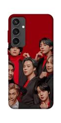 Чохол itsPrint BTS in red для Samsung Galaxy S24 FE