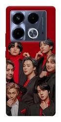 Чехол itsPrint BTS in red для Infinix Note 40 4G