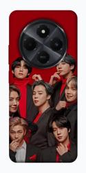 Чехол itsPrint BTS in red для Xiaomi Redmi 14C / Poco C75