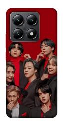 Чехол itsPrint BTS in red для Xiaomi 14T
