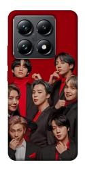 Чехол itsPrint BTS in red для Xiaomi 14T Pro