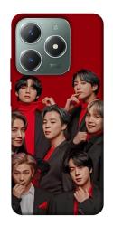 Чехол itsPrint BTS in red для Realme C61 4G