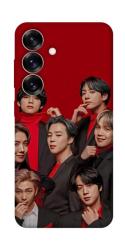 Чохол itsPrint BTS in red для Samsung Galaxy S25+
