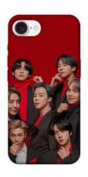 Чехол itsPrint BTS in red для Apple iPhone 16e (6.1")