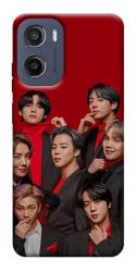 Чехол itsPrint BTS in red для Motorola Moto G05