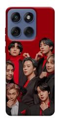 Чехол itsPrint BTS in red для Motorola Edge 60 Fusion