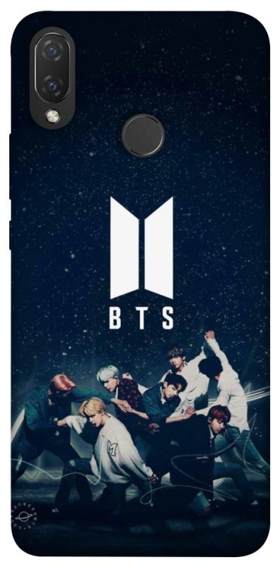 Чехол itsPrint BTS logo для Huawei P Smart+ (nova 3i), к-pop, купить оптом с доставкой