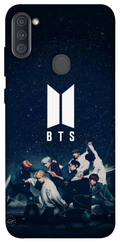 Чехол itsPrint BTS logo для Samsung Galaxy A11, к-pop, купить оптом с доставкой
