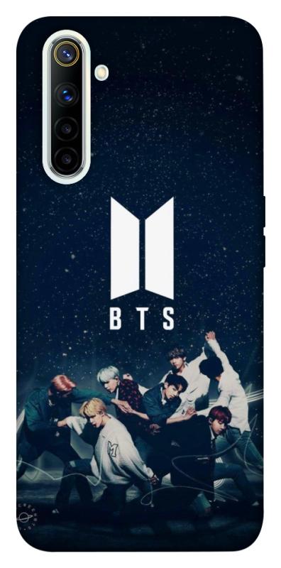 Чехол itsPrint BTS logo для Realme 6, к-pop, купить оптом с доставкой