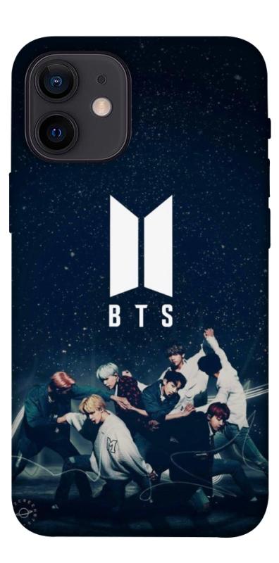 Чехол itsPrint BTS logo для Apple iPhone 12 mini (5.4"), к-pop, купить оптом с доставкой