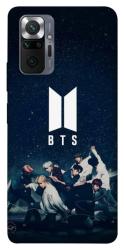 Чехол itsPrint BTS logo для Xiaomi Redmi Note 10 Pro