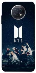 Чехол itsPrint BTS logo для Xiaomi Redmi Note 9 5G / Note 9T