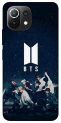 Чехол itsPrint BTS logo для Xiaomi Mi 11 Lite