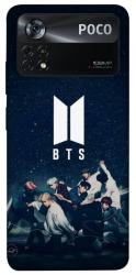 Чехол itsPrint BTS logo для Xiaomi Poco X4 Pro 5G
