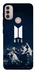 Чехол itsPrint BTS logo для Motorola Moto E40