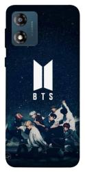 Чехол itsPrint BTS logo для Motorola Moto E13