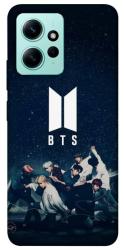 Чехол itsPrint BTS logo для Xiaomi Redmi Note 12 4G
