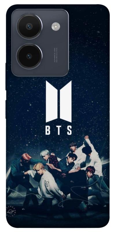 Чехол itsPrint BTS logo для Vivo Y36, к-pop, купить оптом с доставкой