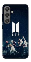 Чехол itsPrint BTS logo для Samsung Galaxy S24