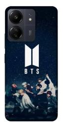 Чехол itsPrint BTS logo для Xiaomi Redmi 13C