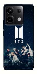Чехол itsPrint BTS logo для Xiaomi Redmi Note 13 Pro 4G