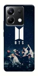 Чехол itsPrint BTS logo для Xiaomi Poco X6