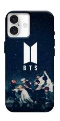 Чехол itsPrint BTS logo для Apple iPhone 16 (6.1")