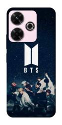 Чехол itsPrint BTS logo для Xiaomi Redmi 13 4G / Poco M6 4G