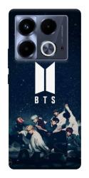 Чехол itsPrint BTS logo для Infinix Note 40 4G