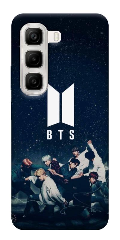Чехол itsPrint BTS logo для Infinix Hot 50 4G, к-pop, купить оптом с доставкой