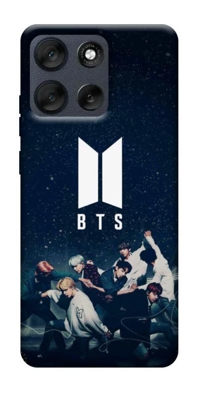 Чехол itsPrint BTS logo для Motorola Moto G56 5G, к-pop, купить оптом с доставкой