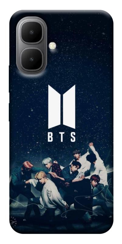 Чехол itsPrint BTS logo для Infinix Smart 10, к-pop, купить оптом с доставкой