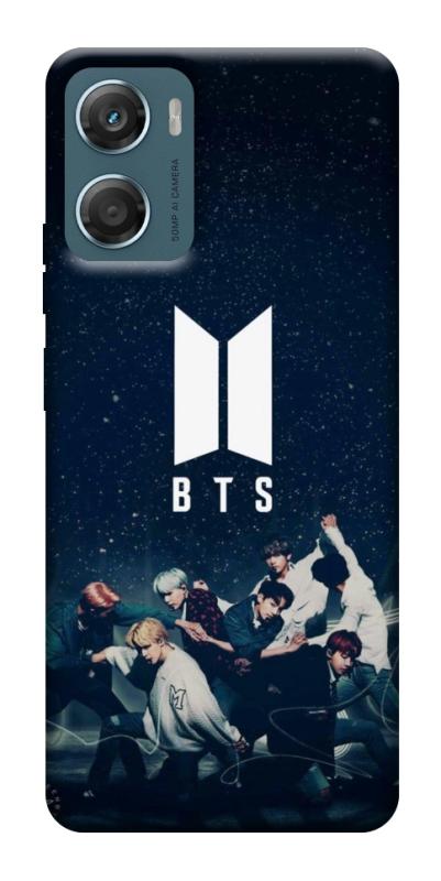 Чехол itsPrint BTS logo для Motorola Moto G06, к-pop, купить оптом с доставкой