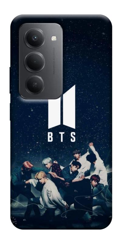 Чехол itsPrint BTS logo для Xiaomi Redmi 15 (Global), к-pop, купить оптом с доставкой