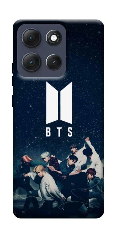 Чехол itsPrint BTS logo для Motorola Moto G86 Power, к-pop, купить оптом с доставкой