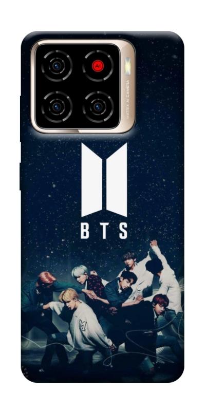 Чехол itsPrint BTS logo для ZTE Blade A56, к-pop, купить оптом с доставкой