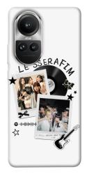 Чехол itsPrint LE Sserafim для Oppo Reno 10