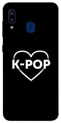 Чехол itsPrint LOVE Kpop для Samsung Galaxy A20 / A30