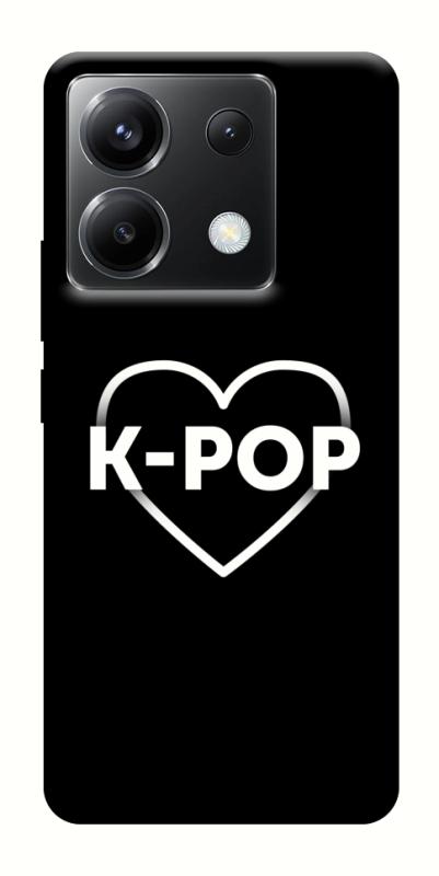Чехол itsPrint LOVE Kpop для Xiaomi Poco X6, к-pop, купить оптом с доставкой